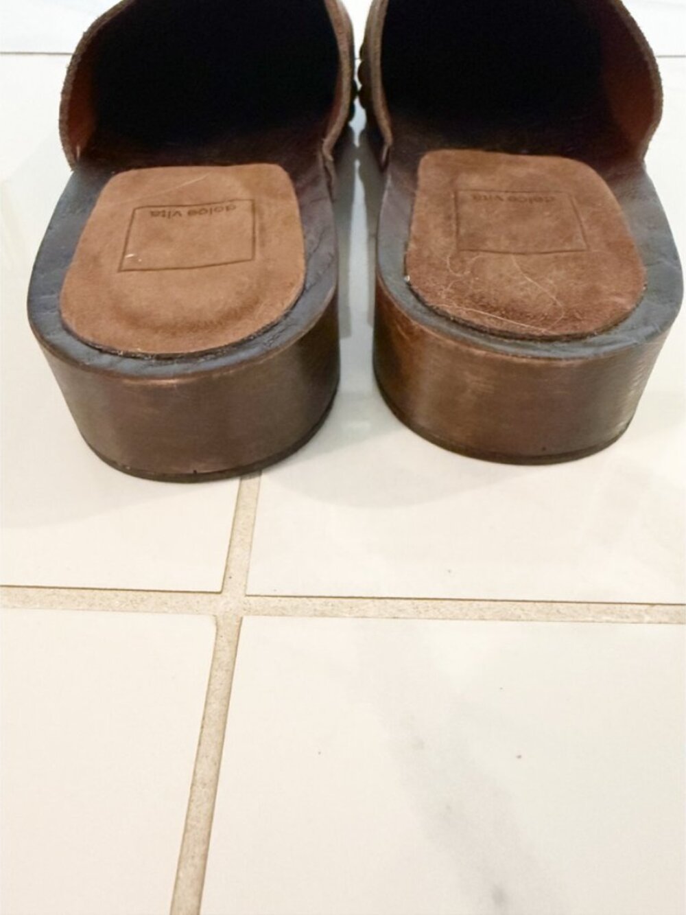 Dolce Vita Alanis Flats Brown Suede Clog - Picture 7 of 14